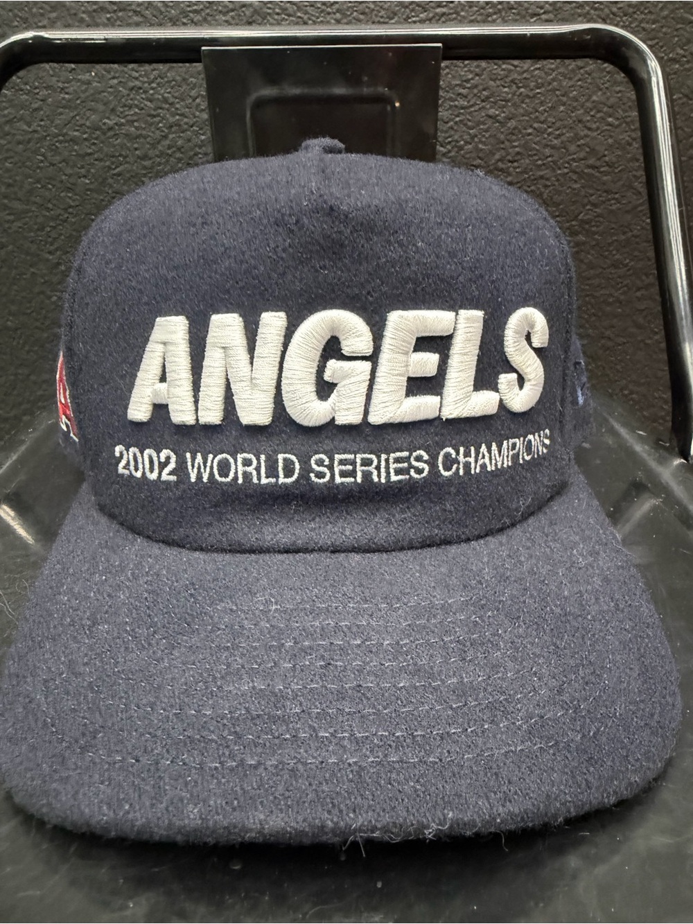 New Era Navy & White Angels Embroidered Baseball Cap